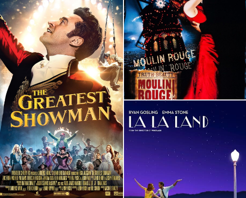 Ultimate Musical Movie Bucket List cover photo collage