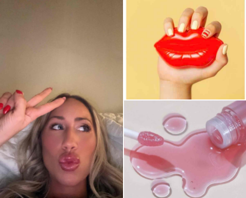 Talk the talk, Moisturize the walk 👄 cover photo collage