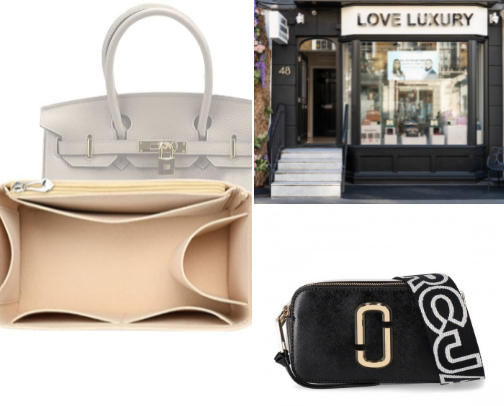 Designer Handbags and accessories cover photo collage