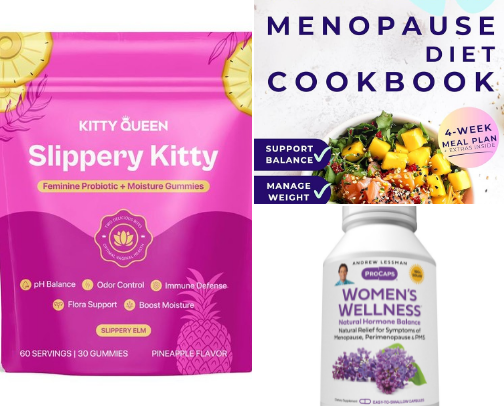 Menopause Survival Kit cover photo collage