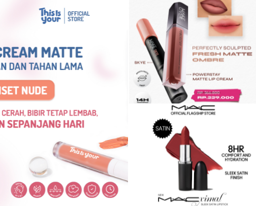 Beauty Lips cover photo collage