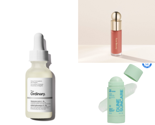Makeup I love for mature skin cover photo collage