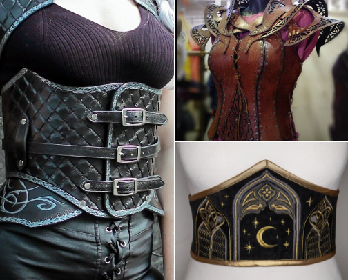 CLASSICALLY UNIQUE CORSETS cover photo collage