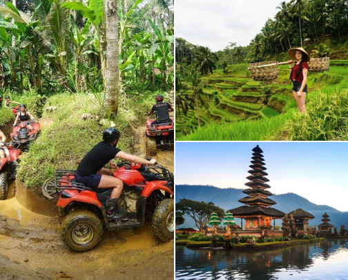 Bali, Indonesia cover photo collage