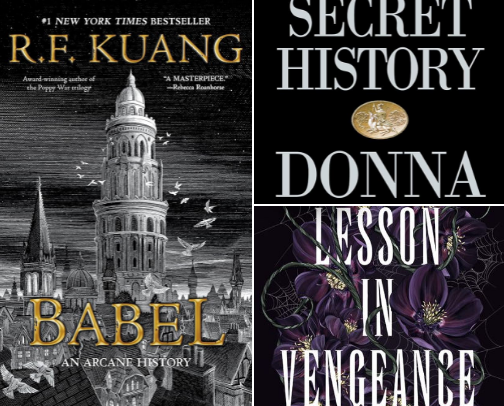 FAVORITE BOOKS (DARK ACADEMIA EDITION) cover photo collage