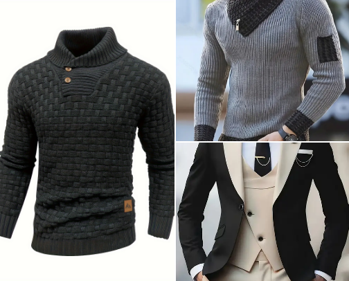 Men's Fashion statements & business shoes cover photo collage