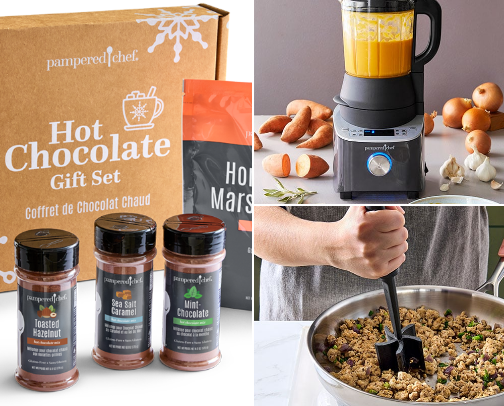 Pampered Chef cover photo collage