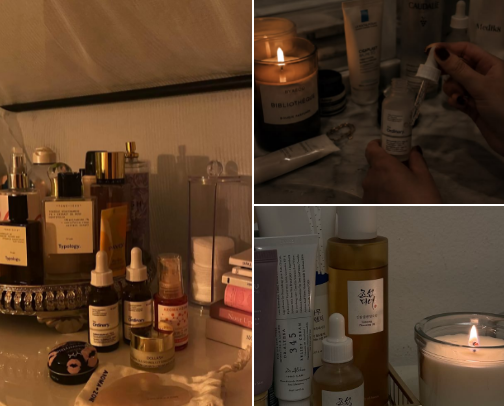 What you'll find in my skincare routine cover photo collage