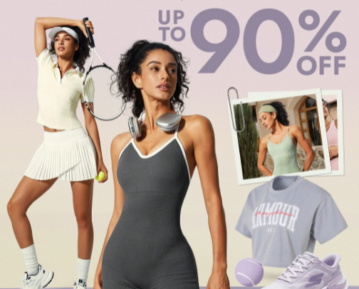 🏃‍♀️New Season, New Moves Up To 90% OFF 🏃‍♀️New Season, New Moves Up To 90% OFF 🌟 cover photo collage