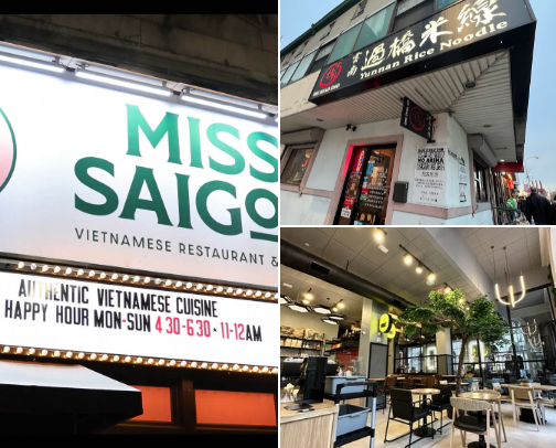 Favorite places for good eats and drinks! cover photo collage