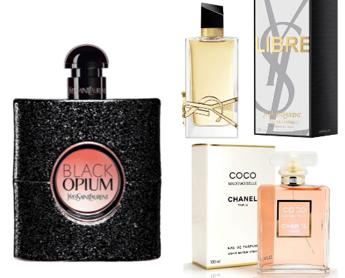 Perfumes cover photo collage