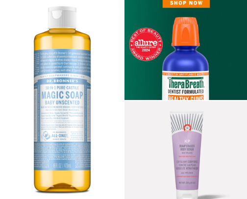 great hygiene products 🩵 cover photo collage