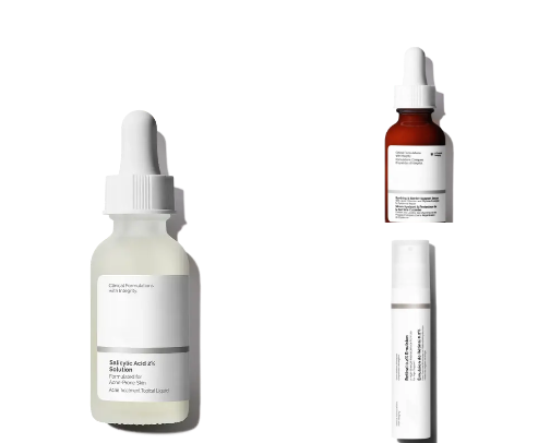 The Ordinary favs🤍 cover photo collage