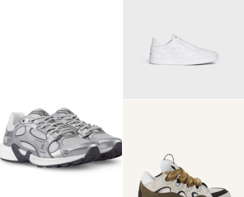 Comfortable Luxe - Sneaker Edition cover photo collage