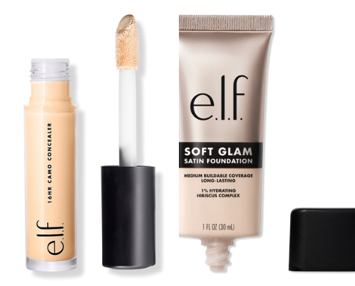 My favorite from Elf cosmetics cover photo collage