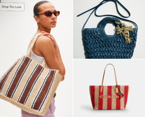 Summer’s Chicest Straw Bags that are affordable cover photo collage