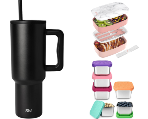15 Food & Beverage Carriers That Make School & Work So Much Easier cover photo collage