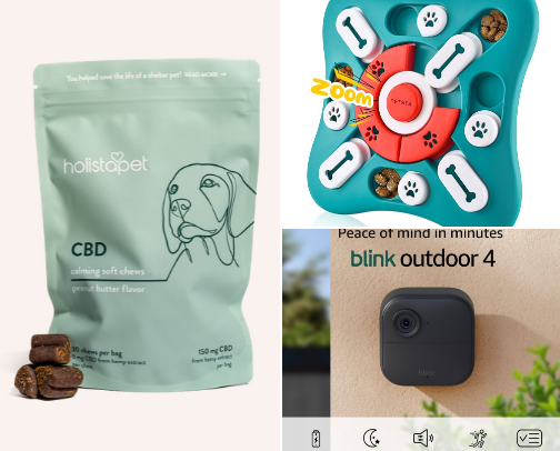 Dog mom essentials cover photo collage