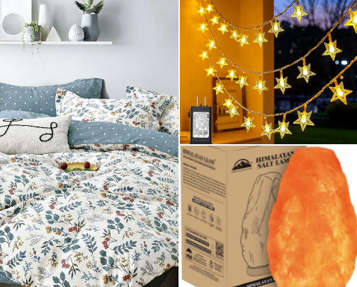 Amazon cozy bedroom finds cover photo collage