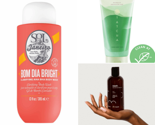 Body care cover photo collage