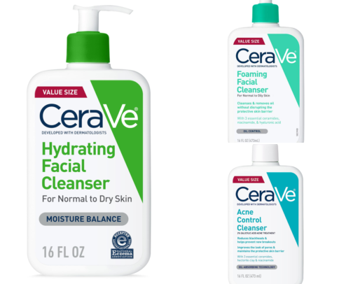 Skincare Products to Save Your Face cover photo collage