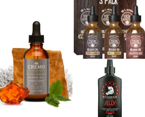 Beard and grooming cover photo collage