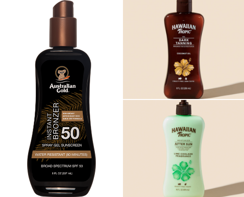 how to: get the best tan of your life cover photo collage
