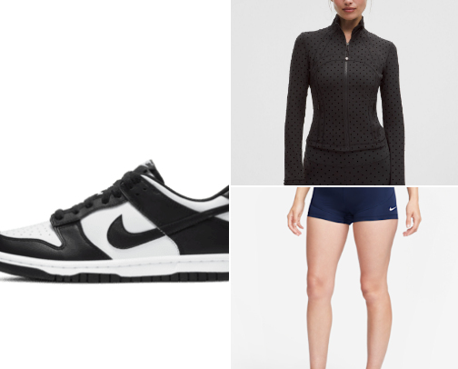 My favorite athletic looks cover photo collage