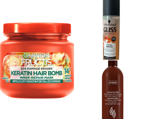 Hair cover photo collage