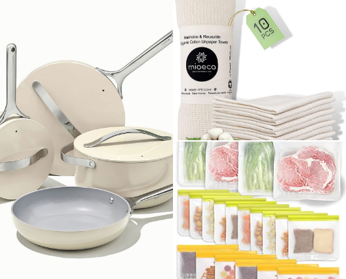 My Eco Kitchen Faves cover photo collage