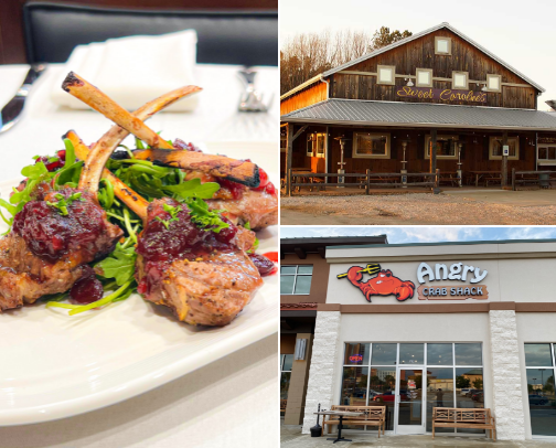 My top restaurant recs cover photo collage