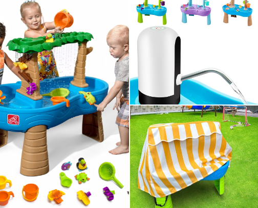 Favorite Water Table & Accessories cover photo collage