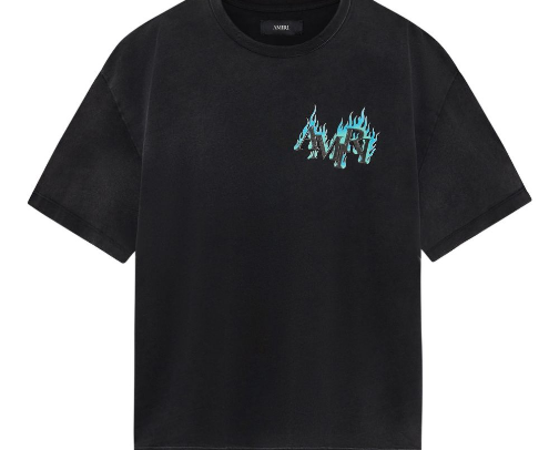 Amiri T- shirts cover photo collage