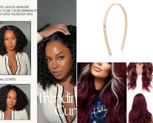 Low-Maintenance Hair Staples for Soft Curls & Sleek Looks cover photo collage