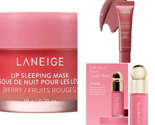 Sephora products cover photo collage