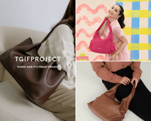 Totebag untuk pergi ke Kampus muat banyak cover photo collage