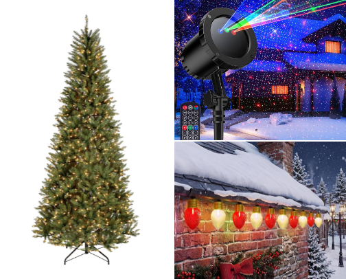 Christmas Decorations & Holiday Essentials for Florida Homes: Top Amazon Picks cover photo collage