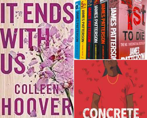 My favorite book recs cover photo collage