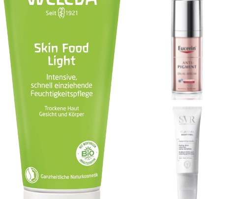 Skincare cover photo collage