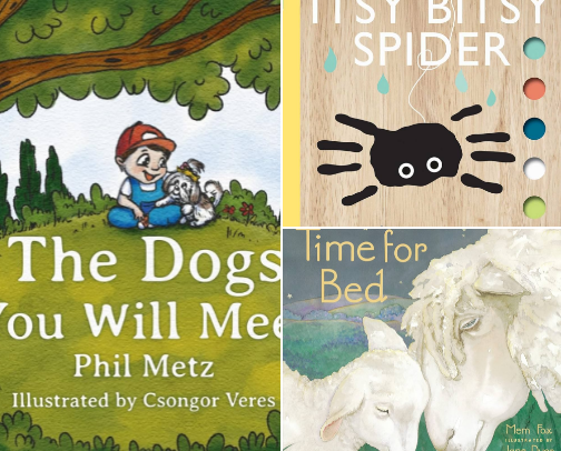 Bedtime Books (Age 1) cover photo collage