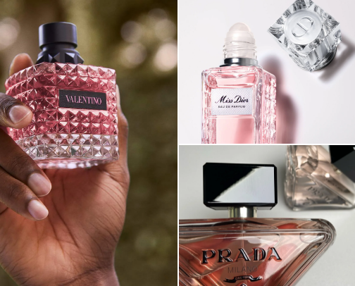 the perfect perfume picks cover photo collage