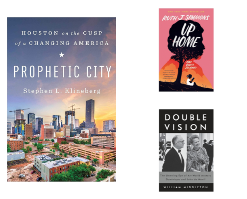 Best Houston-y books cover photo collage