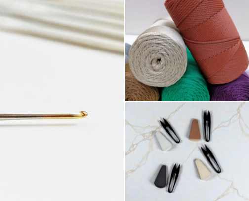 Beginner’s Guide to Crocheting: From Zero to Hero cover photo collage