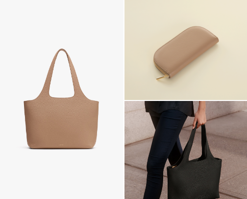 Cuyana Designed favorites cover photo collage