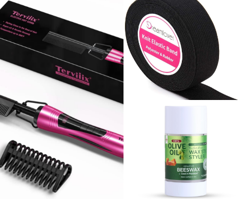 Wig install must-Haves ✨ cover photo collage