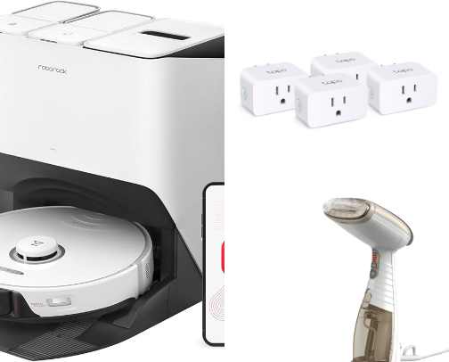 Home gadgets cover photo collage