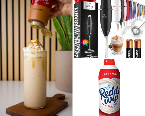 Homemade coffee must have cover photo collage