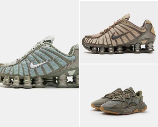 Trendy sneakers💗 cover photo collage
