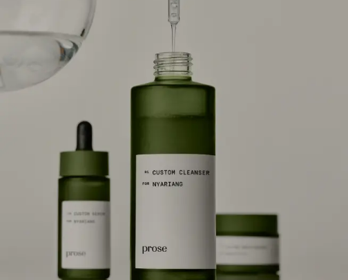 Custom skincare for your healthiest skin ever 🌿 cover photo collage