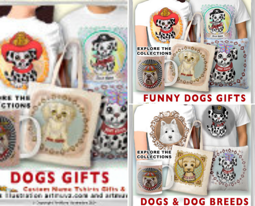 Dog Lover Gifts cover photo collage